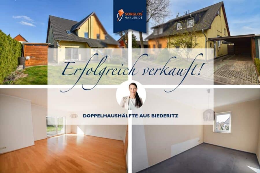  Biederitz, Doppelhaushälfte zum Kauf | Immobilienmakler Magdeburg - Sorglosmakler