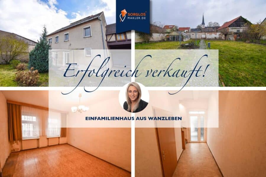  Wanzleben, Einfamilienhaus zum Kauf | Immobilienmakler Magdeburg - Sorglosmakler